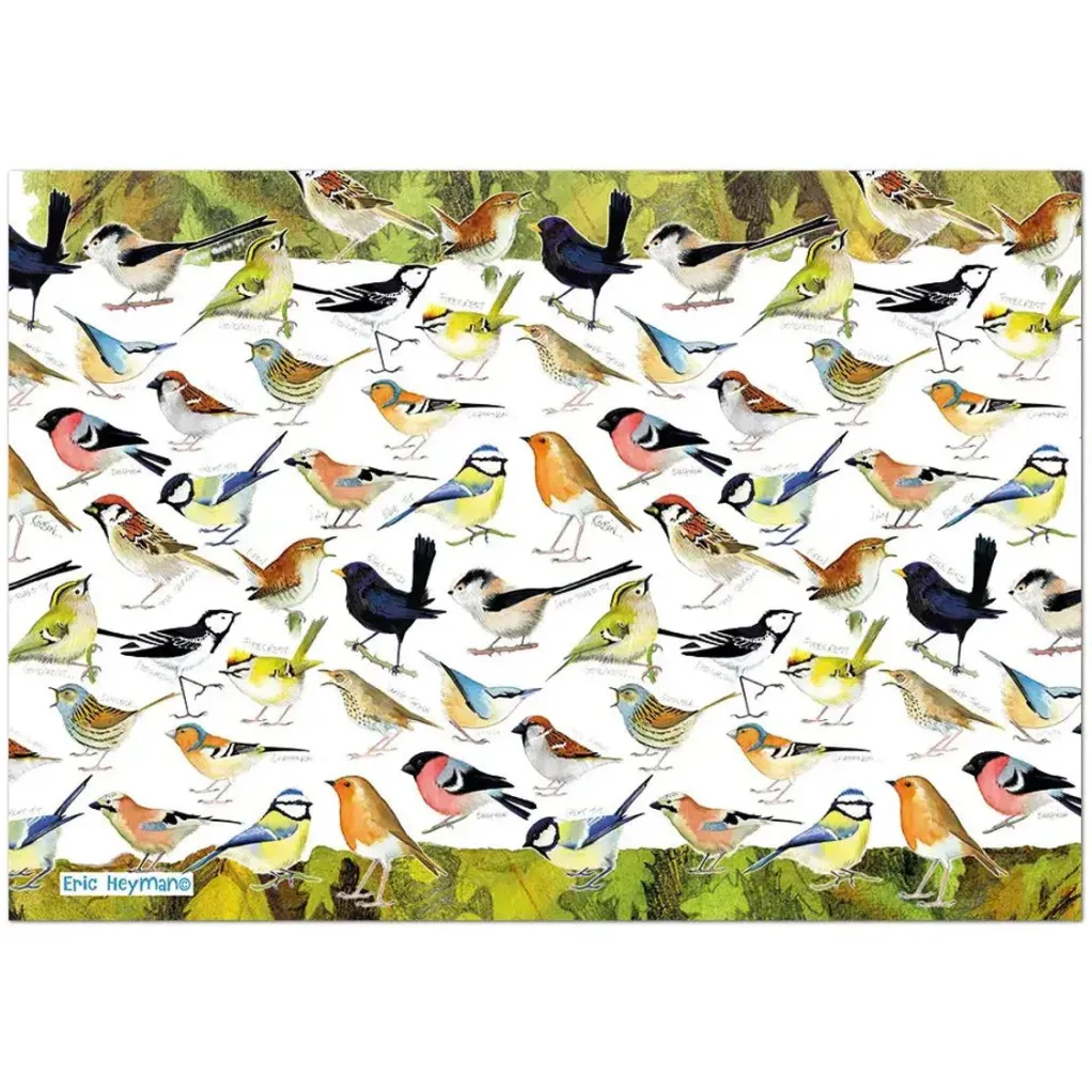Great British Jigsaws 1000 Pieces*Emma Ball - British Birds - 1000 Piece Jigsaw Puzzle