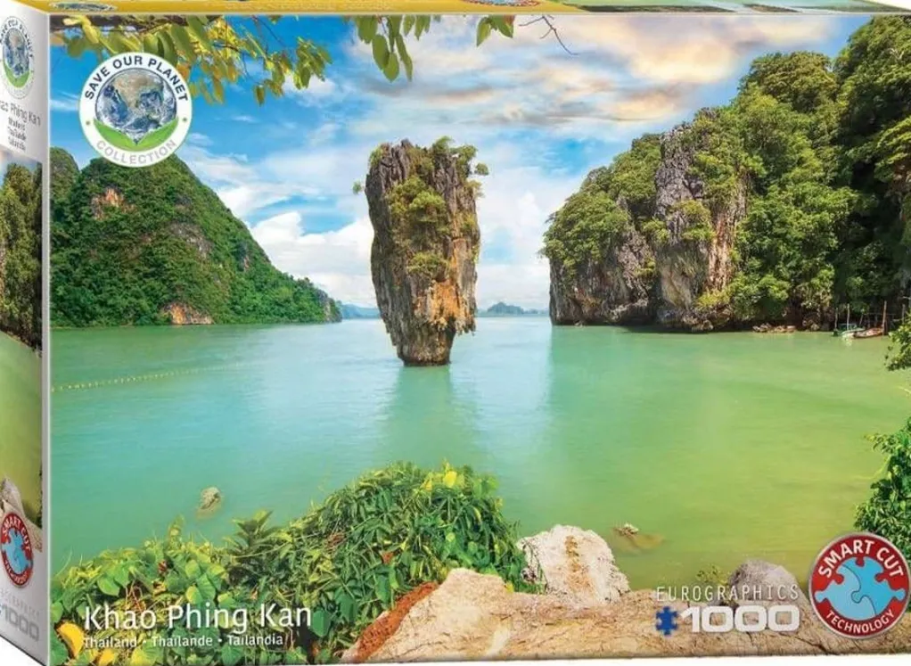 Eurographics 1000 Pieces* - Save Our Planet Pacific Island - 1000 Piece Jigsaw Puzzle