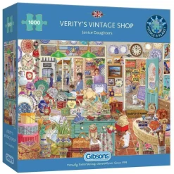 Gibsons 500 Pieces* - Verity'S Vintage Shop - 2000 Piece Jigsaw Puzzle