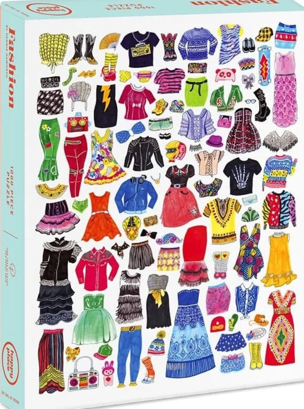 Happily 1000 Pieces* - Fashion - 1000 Piece Jigsaw Puzzle