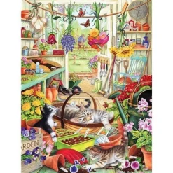 Otter House Extra Large Pieces* - Allotment Kittens - 500Xl Piece