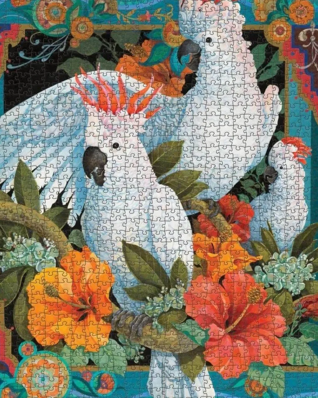 Pomegranate 1000 Pieces* - David Galchutt - Tropical Trio - 1000 Piece Jigsaw Puzzle