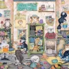 Ravensburger 500 Pieces* - Crazy Cats - Vintage - Knit One Purrl One - 500 Piece Jigsaw Puzzle