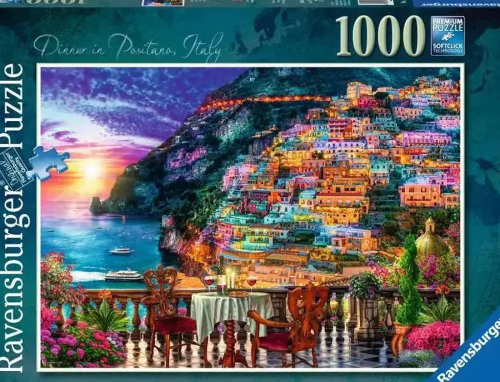 Ravensburger 1000 Pieces* - Dinner In Positano - 1000 Piece Jigsaw Puzzle