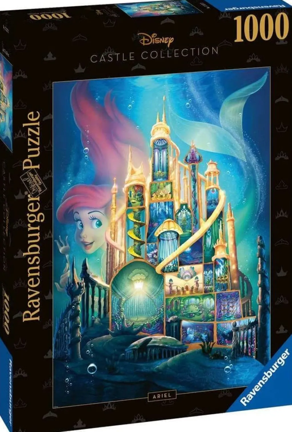 Ravensburger 1000 Pieces* - Disney Ariel Castle - 1000 Piece Jigsaw Puzzle