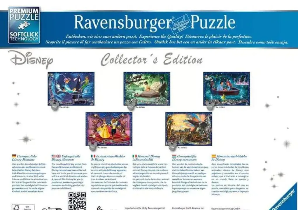 Ravensburger 1000 Pieces* - Disney Collector'S Edition Jungle Book - 1000 Piece Jigsaw Puzzle