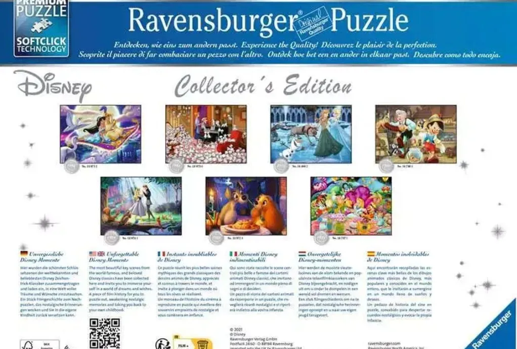 Ravensburger 1000 Pieces* - Disney Collector'S Edition Sleeping Beauty - 1000 Piece Jigsaw Puzzle