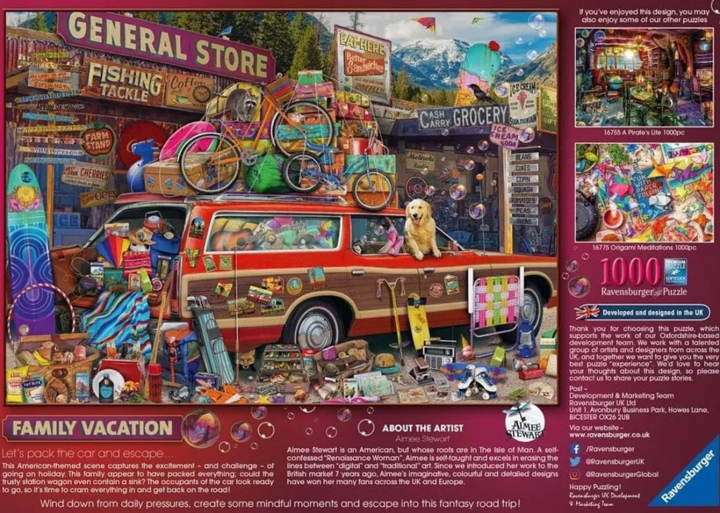 Ravensburger 1000 Pieces* - Family Vacation 1000 Piece Jigsaw Puzzle