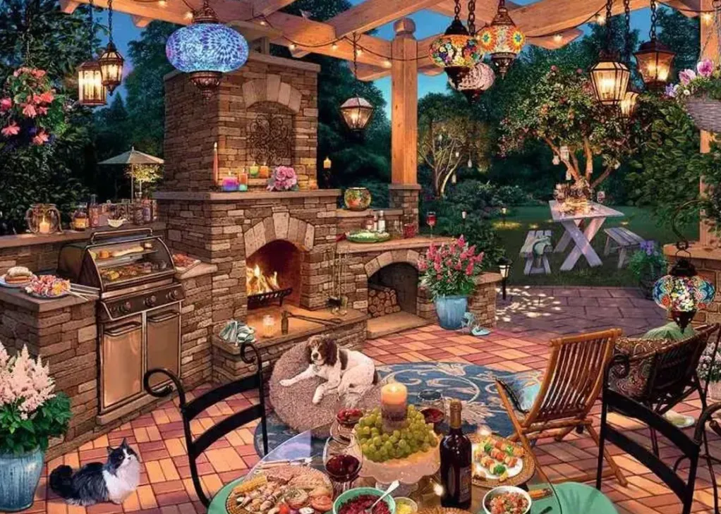 Ravensburger 1000 Pieces* - My Haven No 10 - The Garden Kitchen - 1000 Piece Jigsaw Puzzle