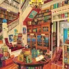 Wentworth 300 Pieces & Under* - Wish Upon A Bookshop - 250 Piece Wooden Jigsaw Puzzle