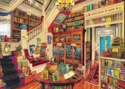 Wentworth 300 Pieces & Under* - Wish Upon A Bookshop - 250 Piece Wooden Jigsaw Puzzle